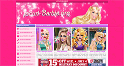 Desktop Screenshot of jocuri-barbie.org